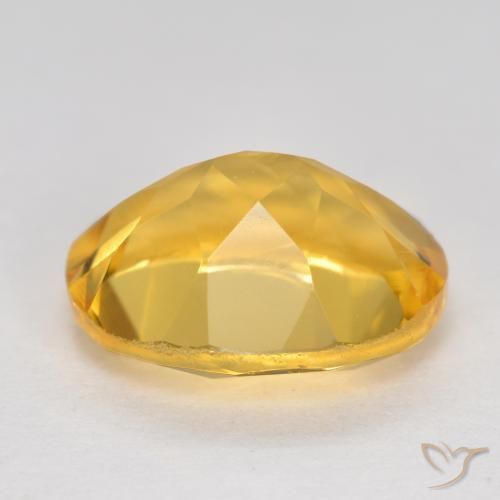 Citrino Dourado médio Natural 3.49ct, oval, VVS-VS
