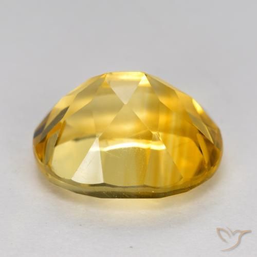 Citrino Dourado médio Natural 3.66ct, oval, VVS-VS