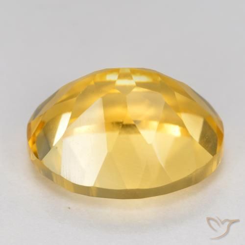 Citrino ouro médio Natural 3.92ct, oval, VVS-VS