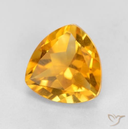 Citrino Laranja Médio Natural 1.16ct, Trilhão, VS