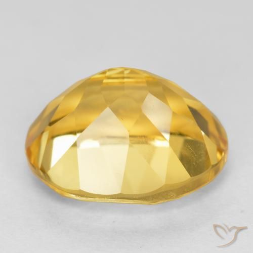 Citrino ouro médio Natural 3.68ct, oval, VVS-VS