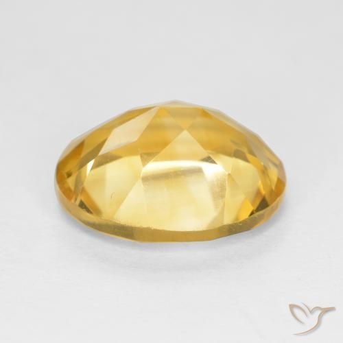 Citrino ouro médio Natural 2.94ct, oval, VVS