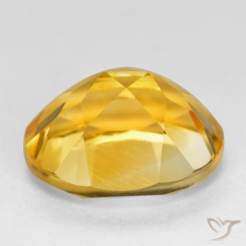 Citrino ouro brilhante Natural 3.50ct, oval, VVS-VS