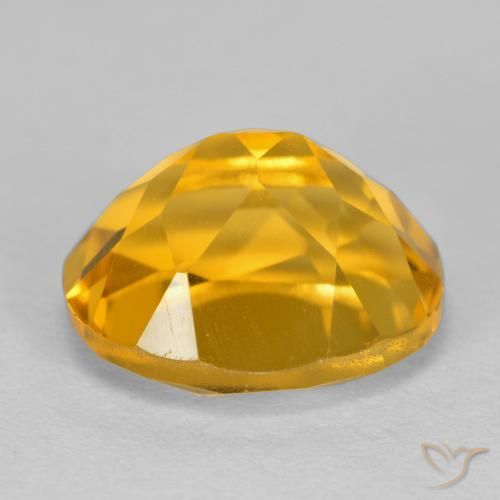 Citrino Dourado Escuro Natural 4.03ct, oval, VVS