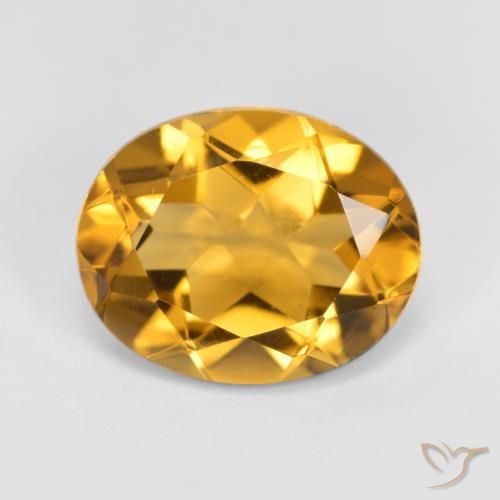 3.17ct Natural Dourado Citrino, oval, VVS