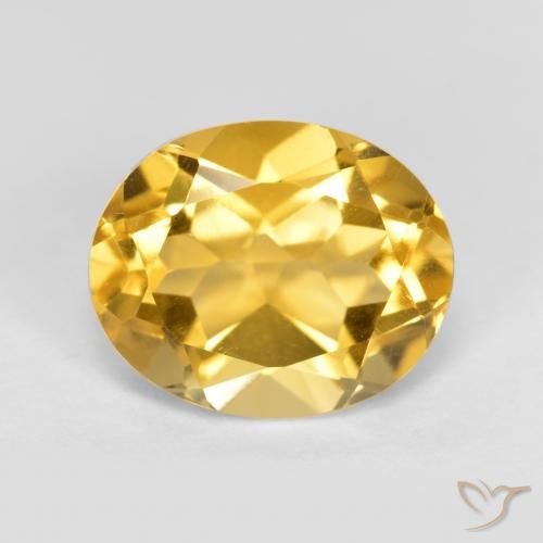 3.65ct Natural Dourado médio Citrino, oval, VVS-VS