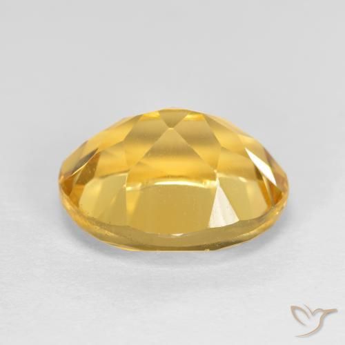 Citrino Dourado médio Natural 3.65ct, oval, VVS-VS
