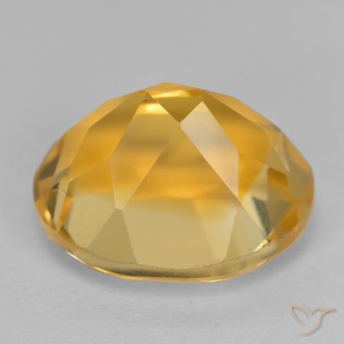 Citrino Dourado Escuro Natural 3.86ct, oval, VVS-VS