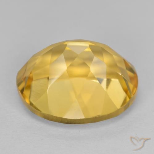 Citrino Laranja Dourada Natural 3.66ct, oval, VVS