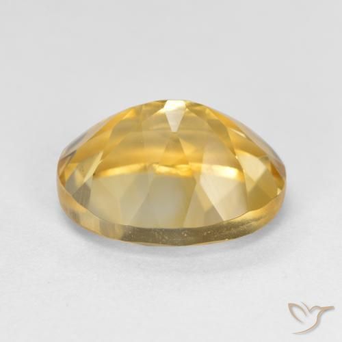 Citrino ouro profundo Natural 3.91ct, oval, VVS