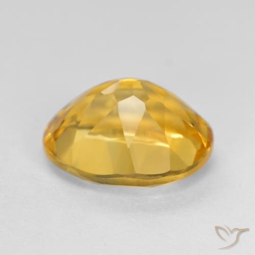 Citrino Dourado médio Natural 3.44ct, oval, VVS