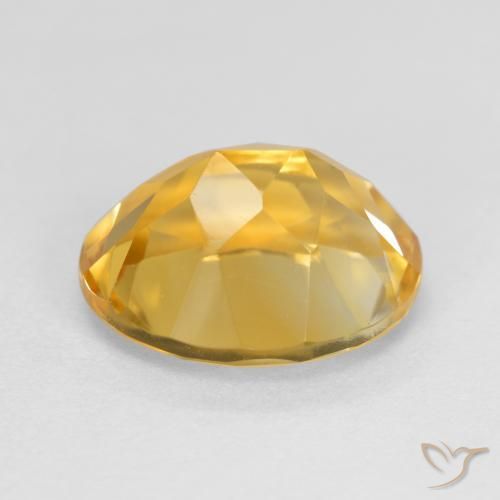 Citrino Dourado médio Natural 3.59ct, oval, VVS
