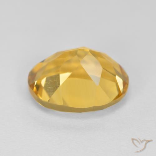 Citrino Dourado médio Natural 3.65ct, oval, VVS-VS
