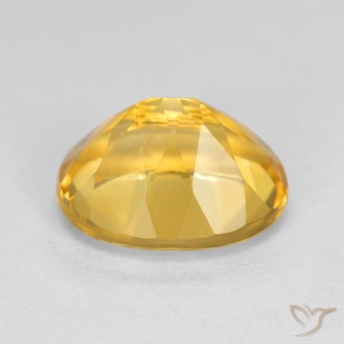 Citrino Dourado Médio-escuro Natural 3.66ct, oval, VVS-VS