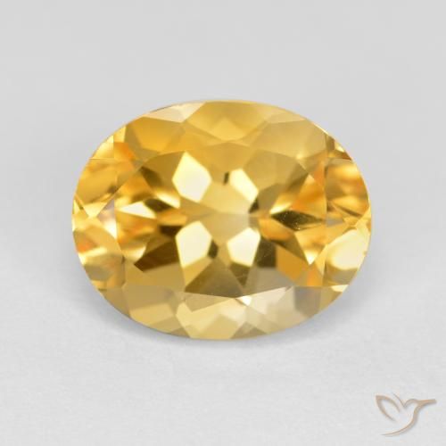 3.74ct Natural Ouro Citrino, oval, VVS-VS