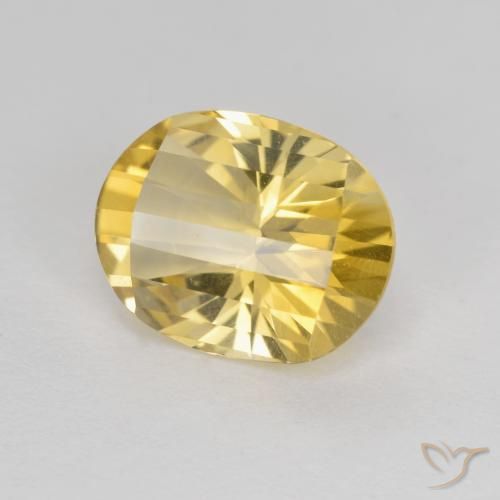 Citrino Amarelo dourado Natural 2.39ct, oval, VVS