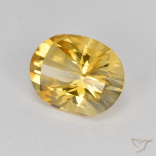 Citrino Dourado Natural 2.42ct, oval, VVS