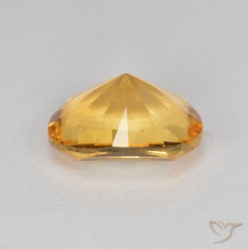 Citrino Laranja Dourada Natural 2.53ct, oval, VVS