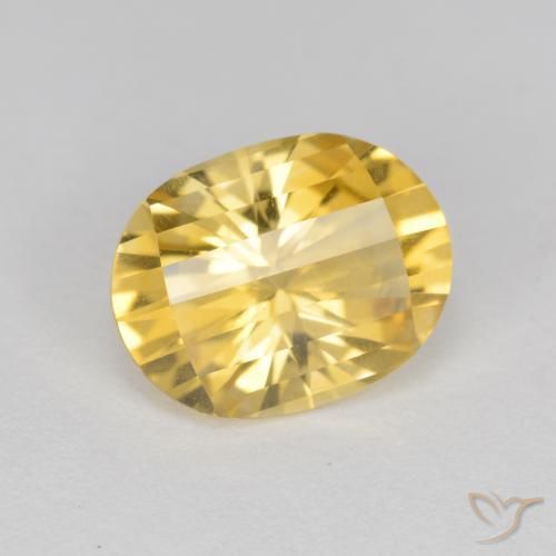 Citrino Ouro Natural 2.22ct, oval, VVS