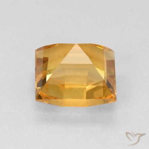 Citrino Dourado médio Natural 1.72ct, Quadrado, VVS