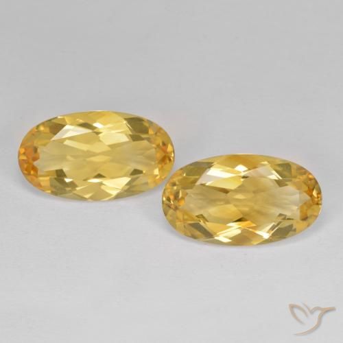 6.83ctw Natural Ouro Citrino, oval, VVS