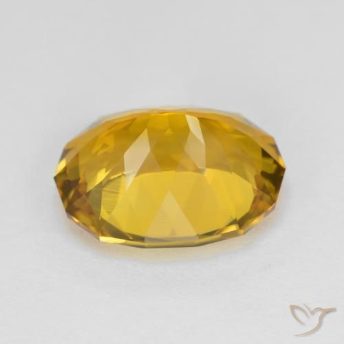 Citrino Dourado acastanhado Natural 4.35ct, Chique, VS