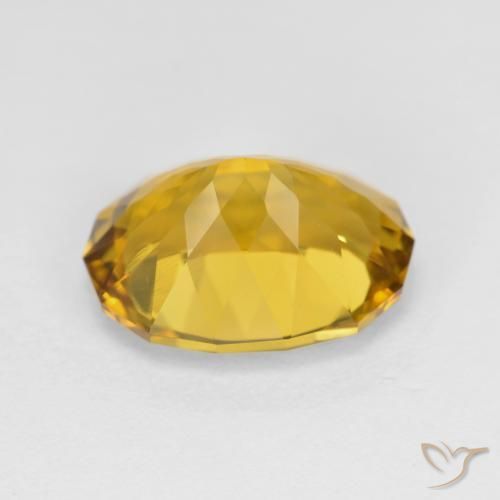 Citrino ouro médio Natural 4.37ct, Chique, VS