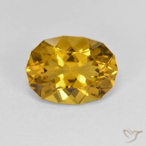3.23ct Natural ouro médio Citrino, Chique, VVS