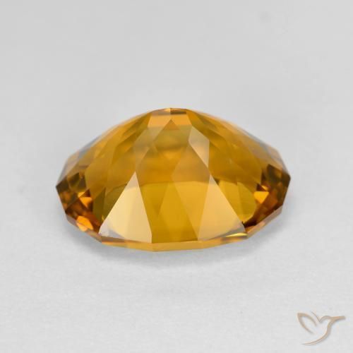 Citrino Marrom dourado Natural 4.59ct, Chique, VVS