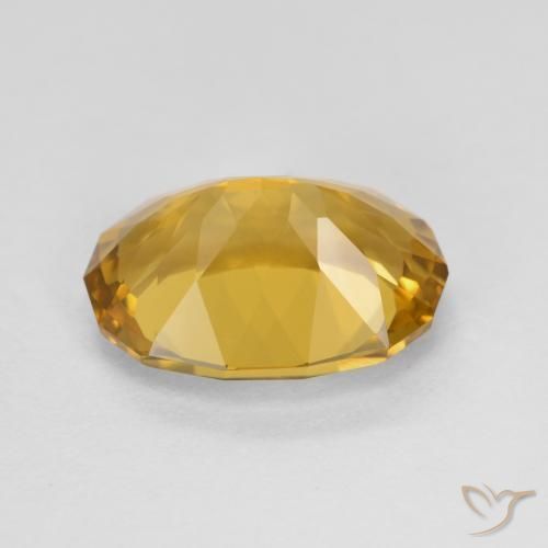 Citrino Dourado-Laranja Natural 3.37ct, Chique, VVS