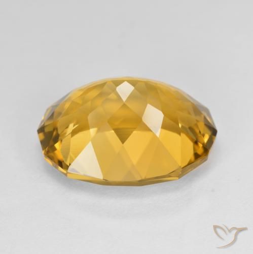 Citrino Marrom dourado Natural 9.60ct, Chique, VVS-VS
