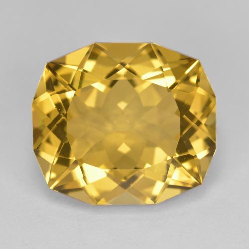 Citrino dourado natural 12,87ct, forma extravagante, VVS