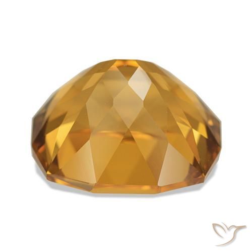 Citrino Medium Dark-Golden Natural 8.26ct, Chique, VVS