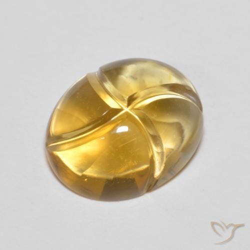 Citrino Dourado-Laranja Natural 2.33ct, oval, VVS-VS