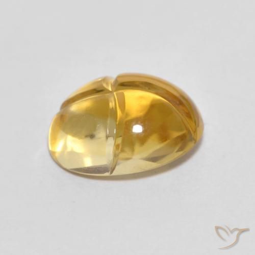 Citrino Dourado-Laranja Natural 2.33ct, oval, VVS-VS