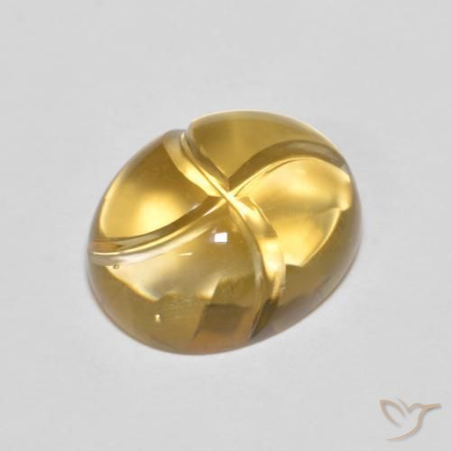 Citrino Dourado Natural 2.76ct, oval, Transparente