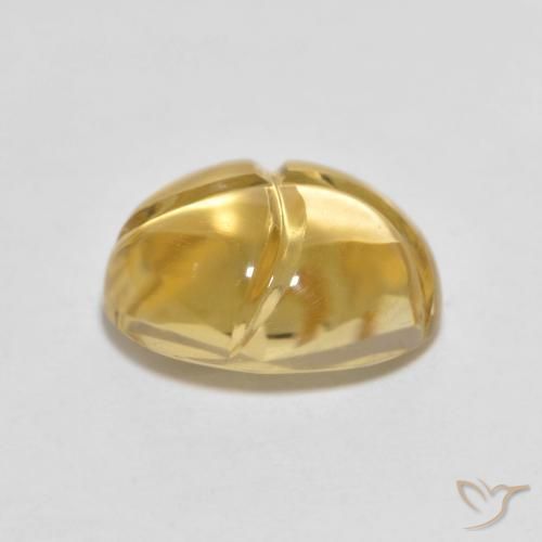Citrino Dourado Natural 2.76ct, oval, Transparente