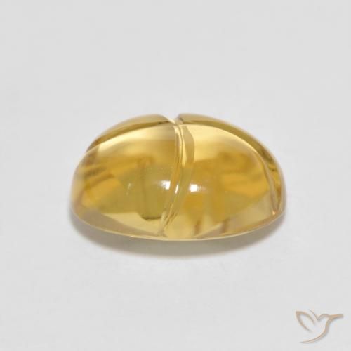 Citrino Dourado-Laranja Natural 2.70ct, oval, Transparente