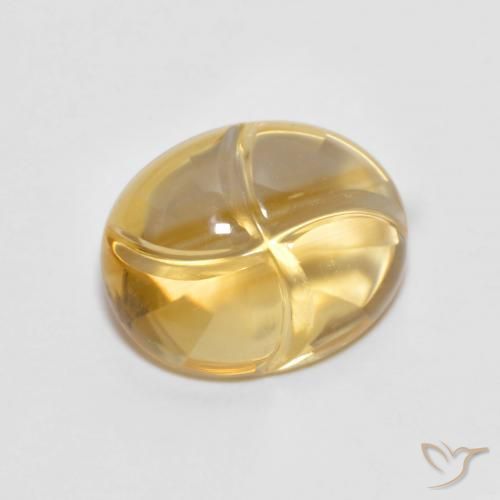 Citrino Dourado Natural 2.33ct, oval, Transparente