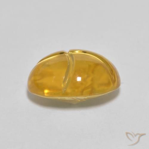 Citrino Dourado-Laranja Natural 2.83ct, oval, Transparente