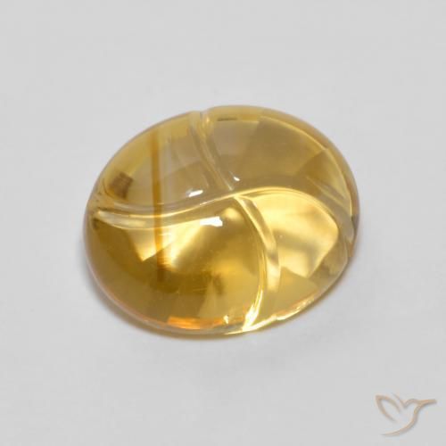 Citrino Dourado-Laranja Natural 2.60ct, oval, Transparente