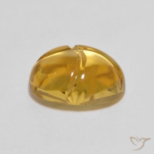Citrino Dourado-Laranja Natural 2.83ct, oval, Transparente