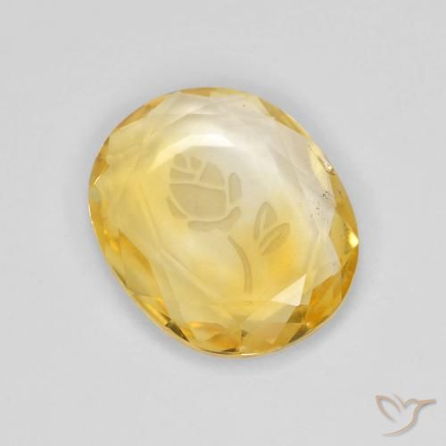2.73ct Natural ouro brilhante Citrino, oval, Transparente