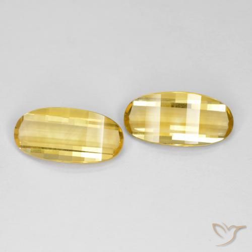 Pedras preciosas de Citrino Dourado natural de 4.80 ct, Chique, VVS-VS