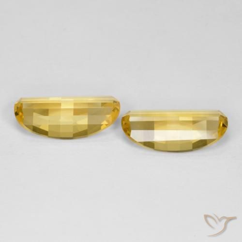 Pedras preciosas de Citrino Dourado natural de 4.80 ct, Chique, VVS-VS