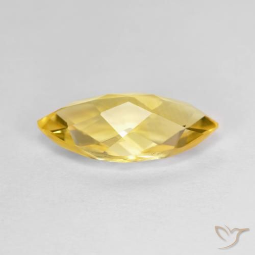 Citrino Dourado Natural 2.84ct, Marquesa, VVS-VS