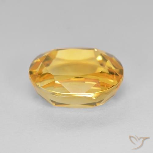 Citrino Dourado Natural 2.82ct, oval, VVS-VS