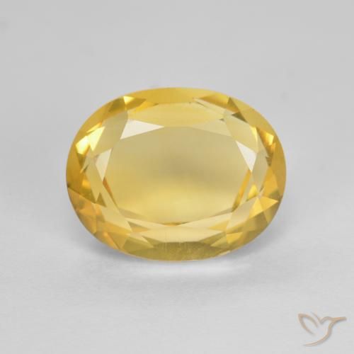 2.80ct Natural ouro médio Citrino, oval, VVS-VS