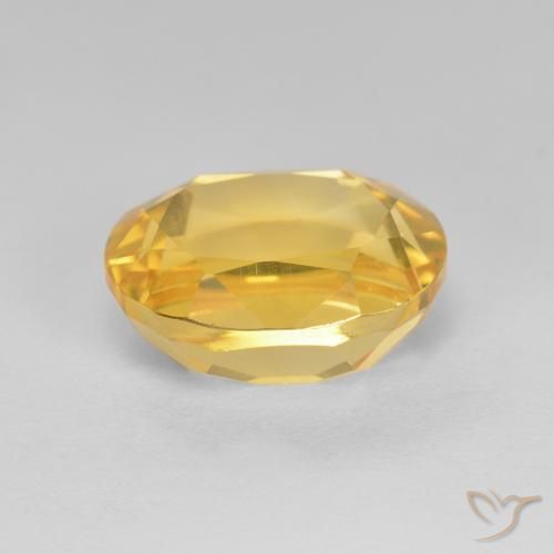 Citrino ouro médio Natural 2.80ct, oval, VVS-VS