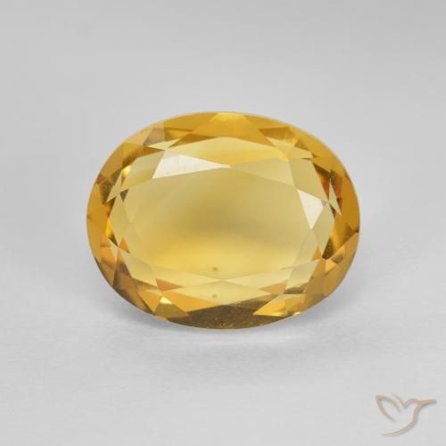 2.67ct Natural ouro brilhante Citrino, oval, VVS-VS